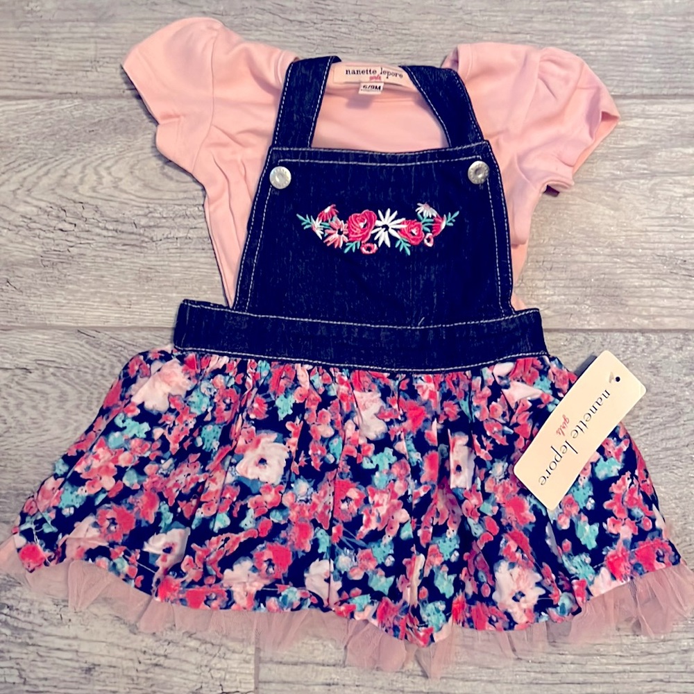 Nanette Lepore Girls 2 piece set new with tags